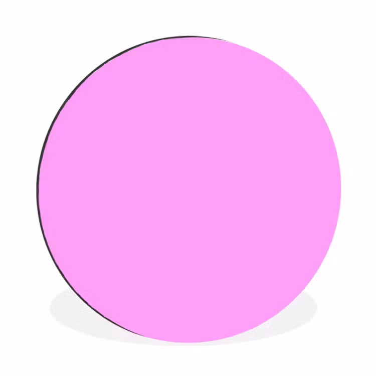 Wandcirkel - Aluminium - Soft - Lavender - Roze — 1
