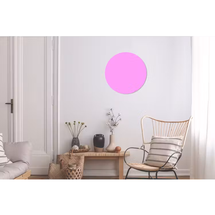 Wandcirkel - Aluminium - Soft - Lavender - Roze — 2