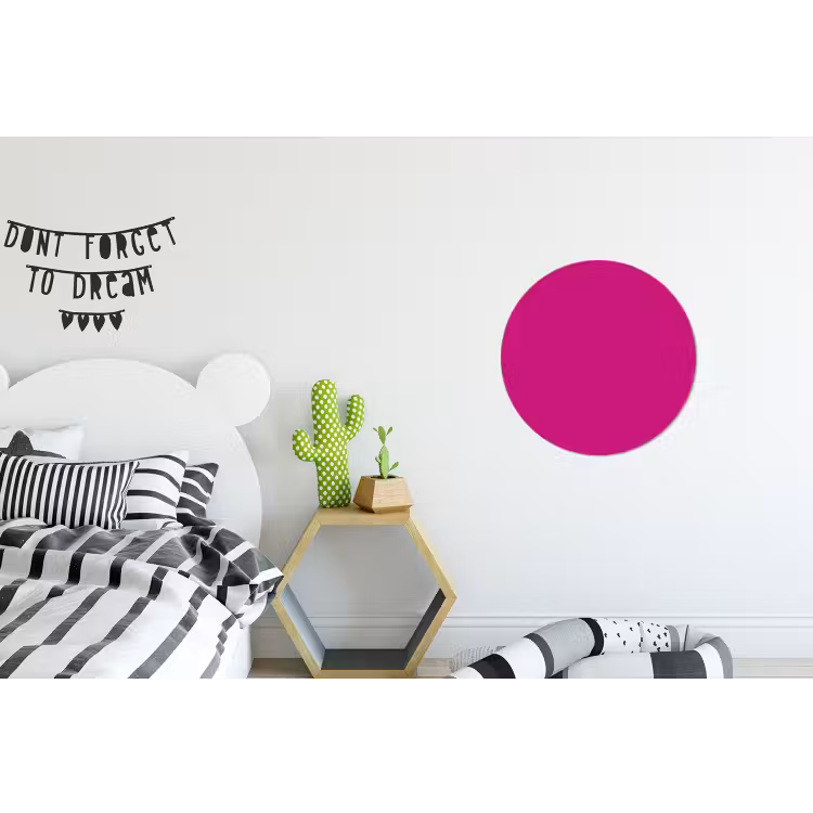 Wandcirkel - Aluminium - Velvet - Magenta - Roze — 5