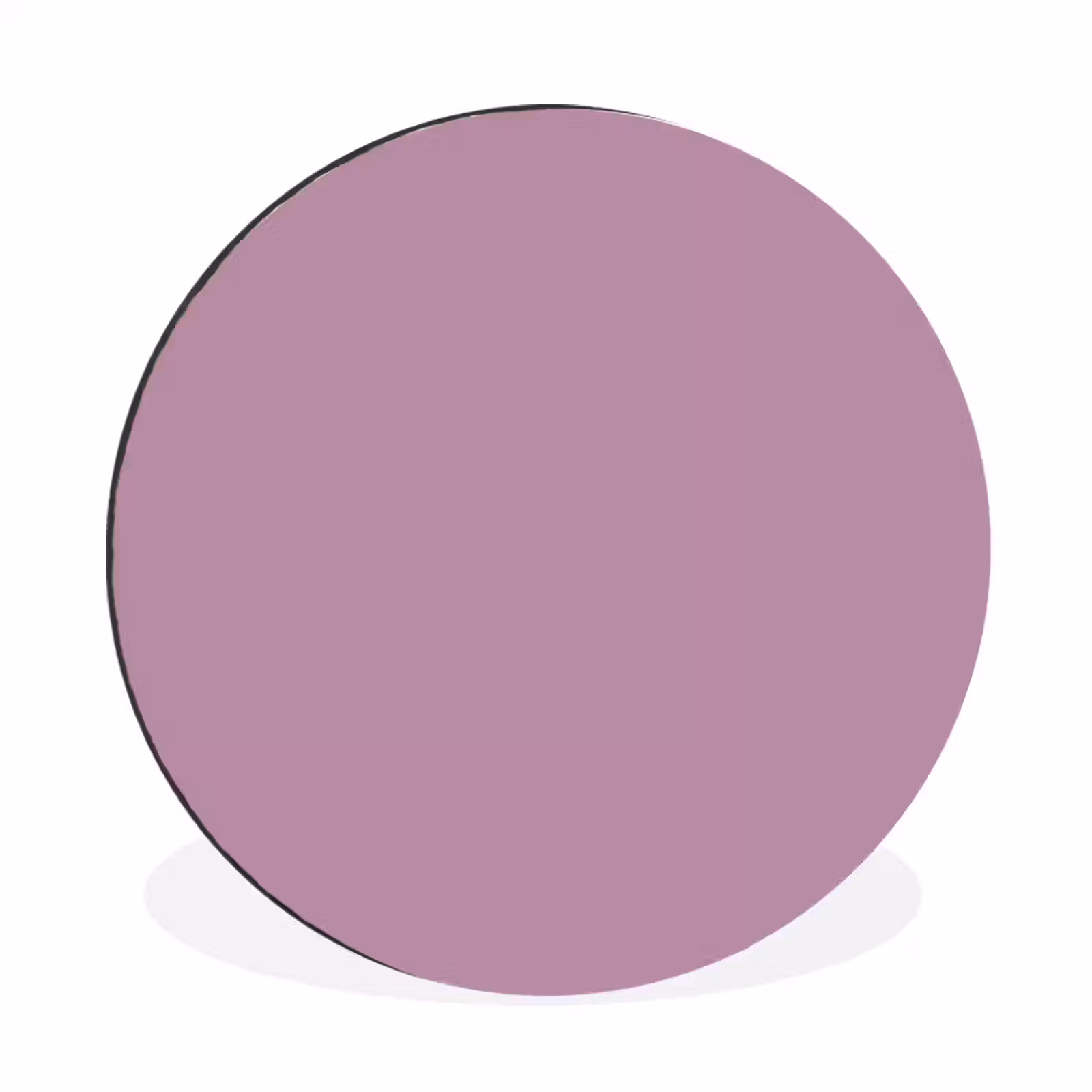 Wandcirkel - Aluminium - Lilac - Paars - Mauve — 1