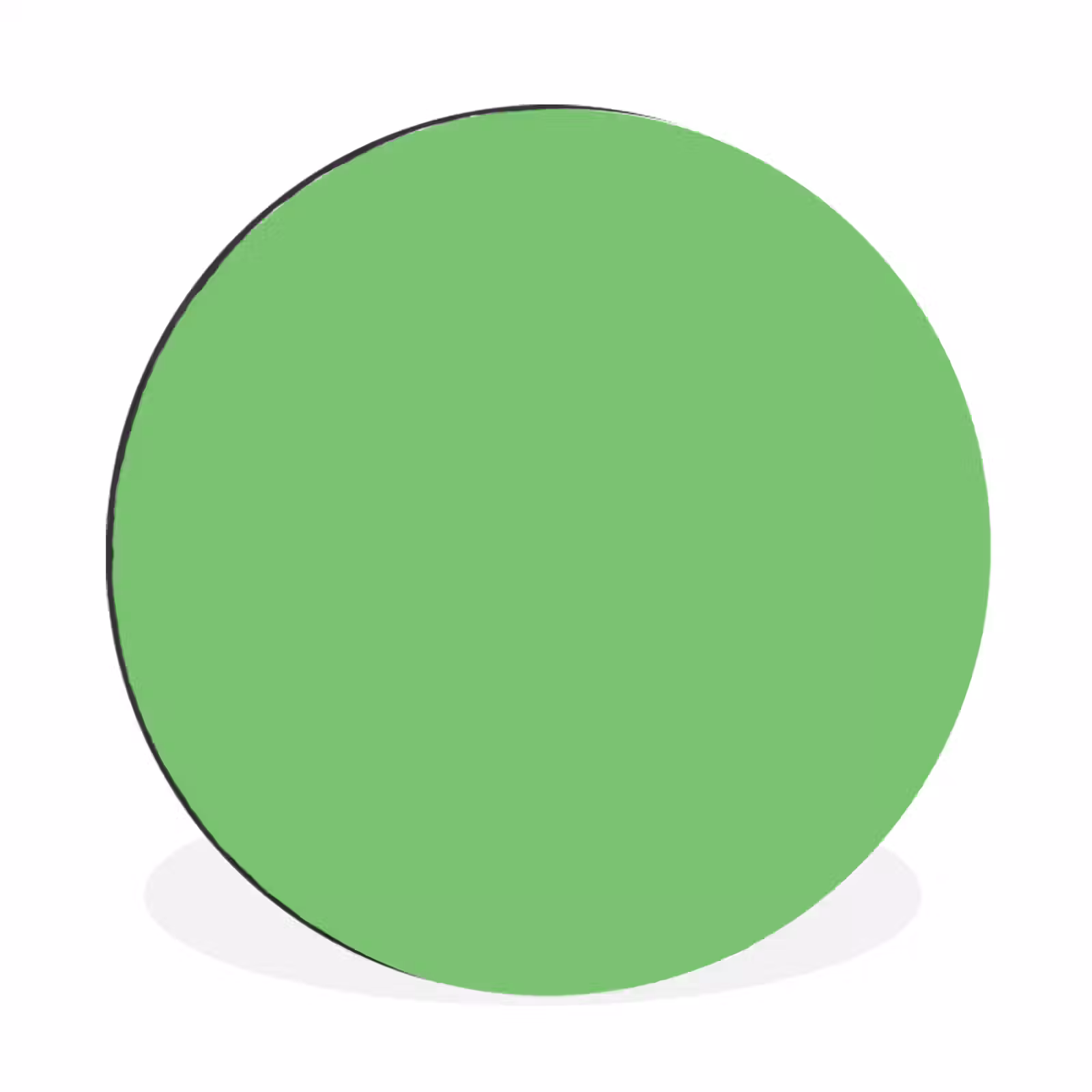 Wandcirkel - Aluminium - Meadow - Green - Groen — 1