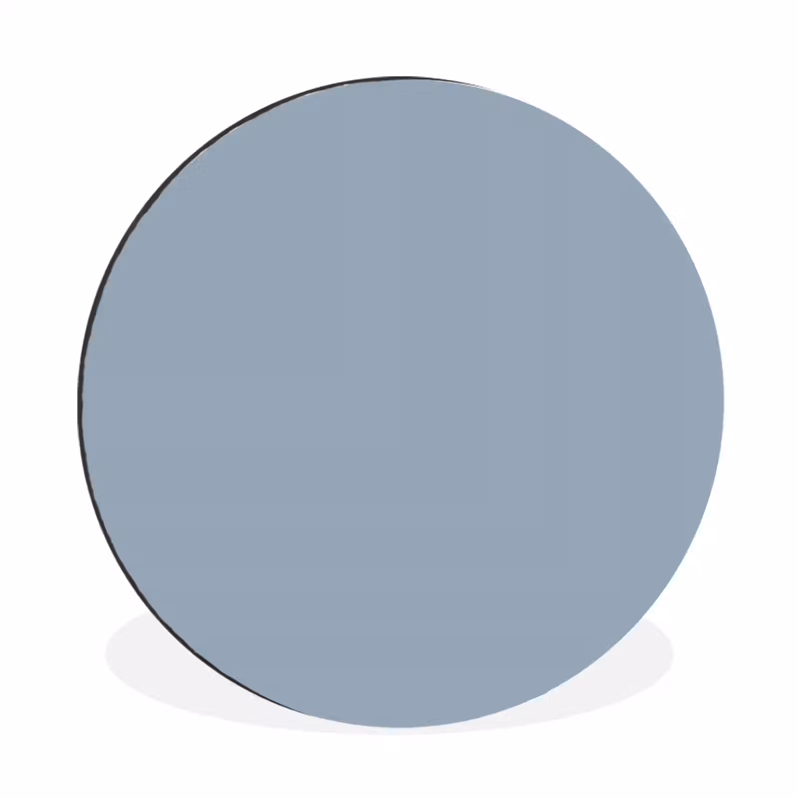 Wandcirkel - Aluminium - Mellow - Breeze - Blauw — 1