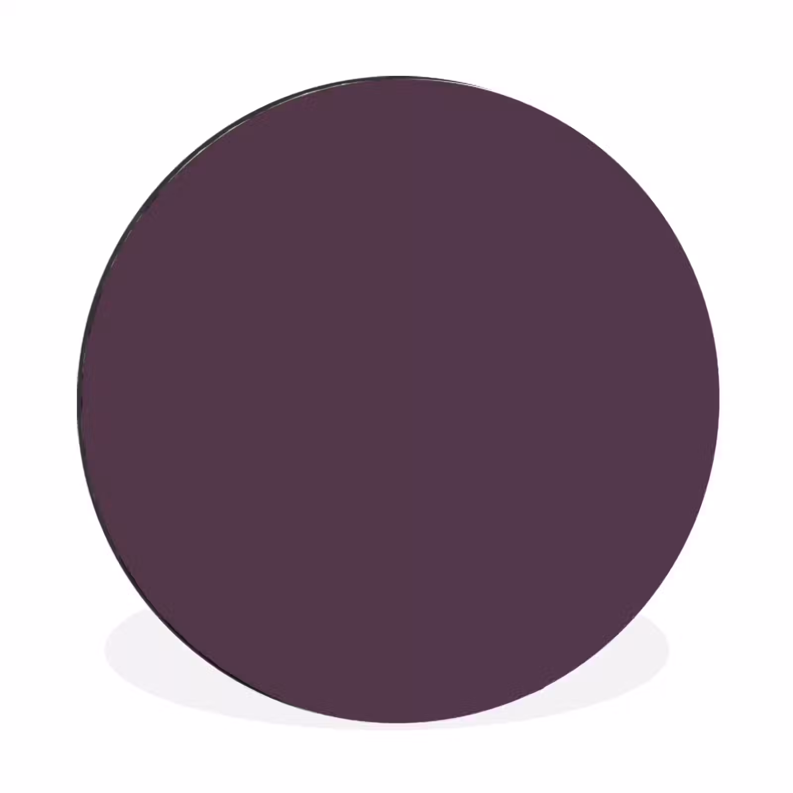 Wandcirkel - Aluminium - Midnight - Plum - Paars — 1