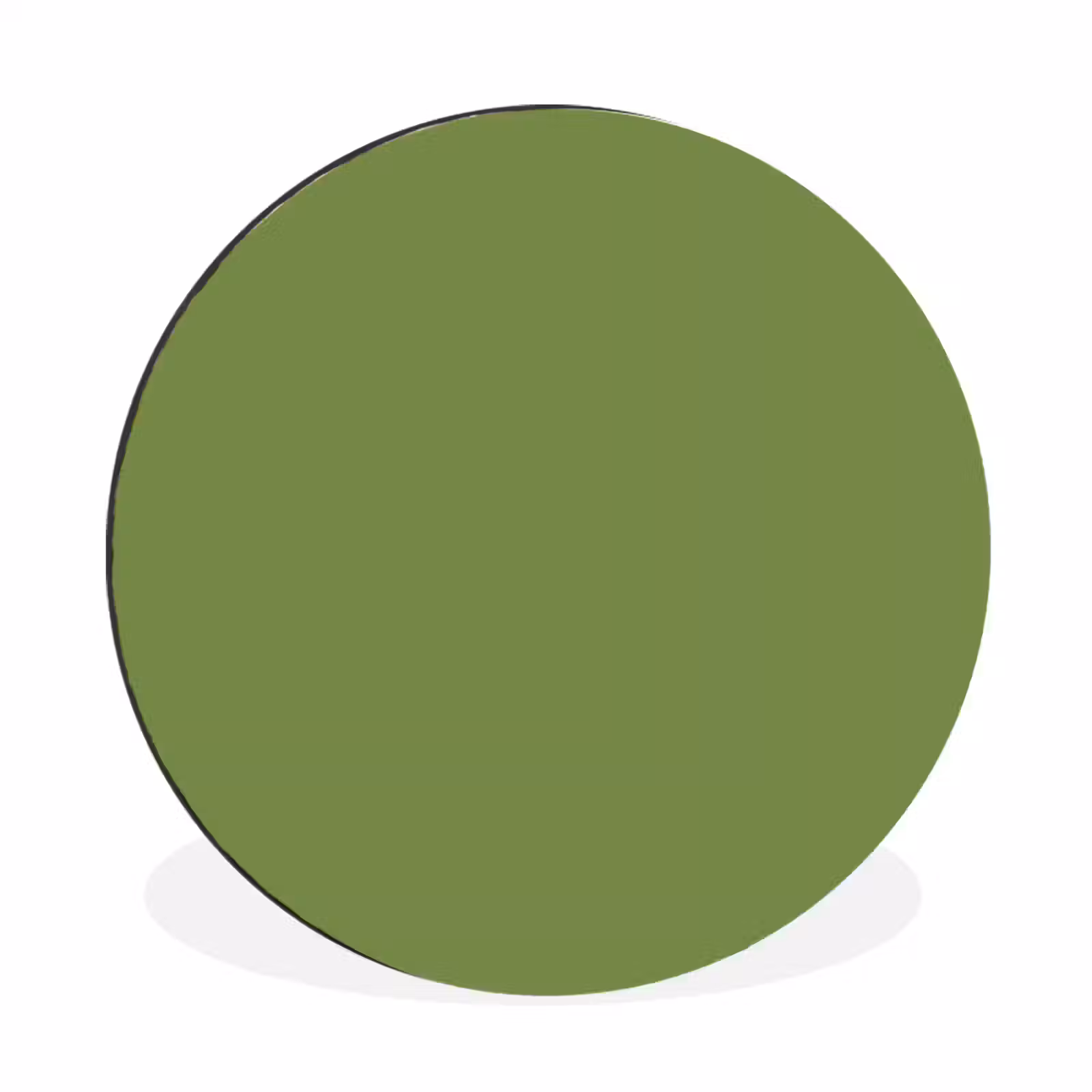 Wandcirkel - Aluminium - Moss - Green - Groen — 1