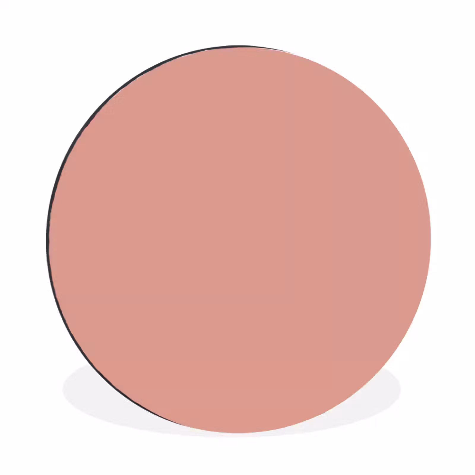 Wandcirkel - Aluminium - Muted - Salmon - Koraal — 1