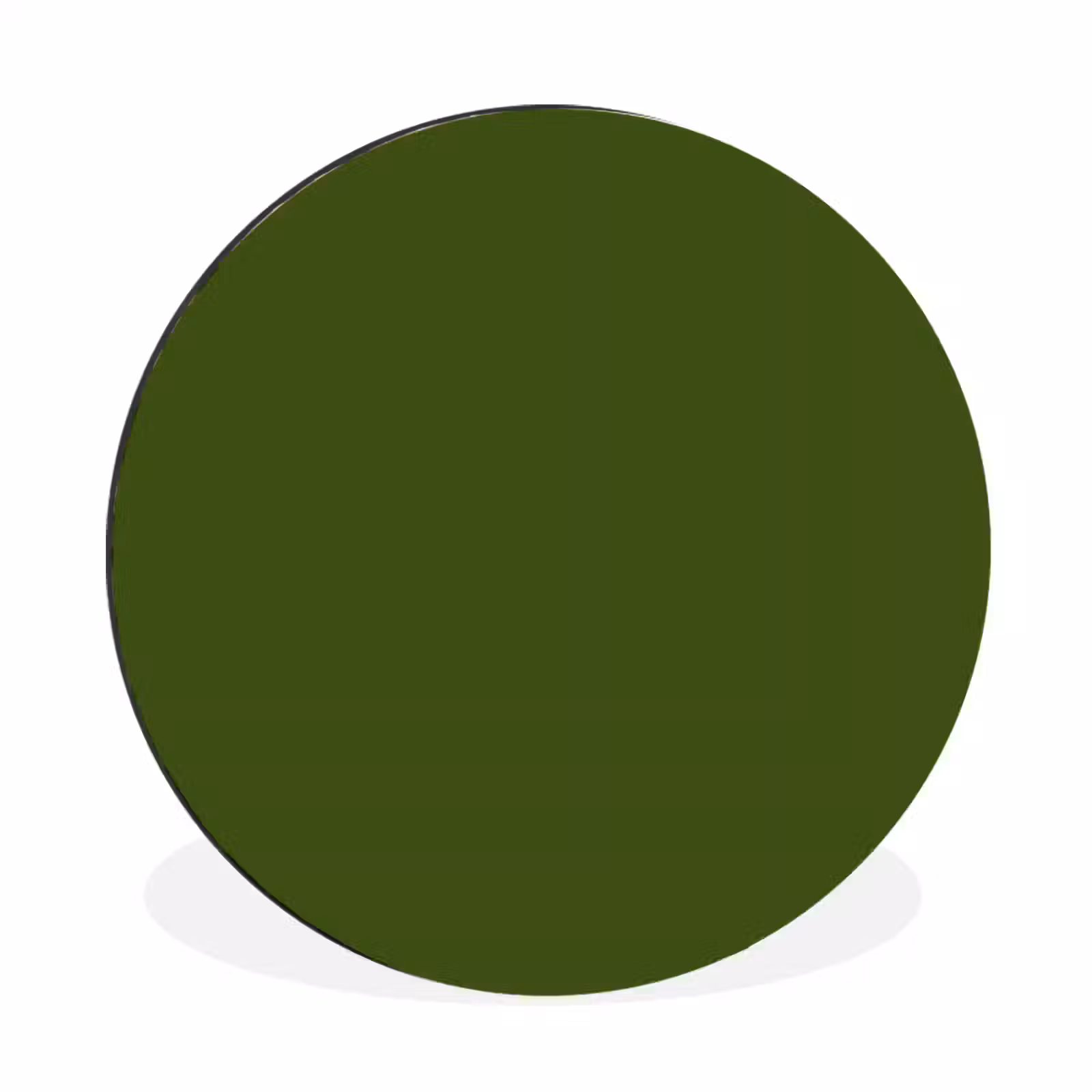Wandcirkel - Aluminium - Olive - Drab - Groen — 1