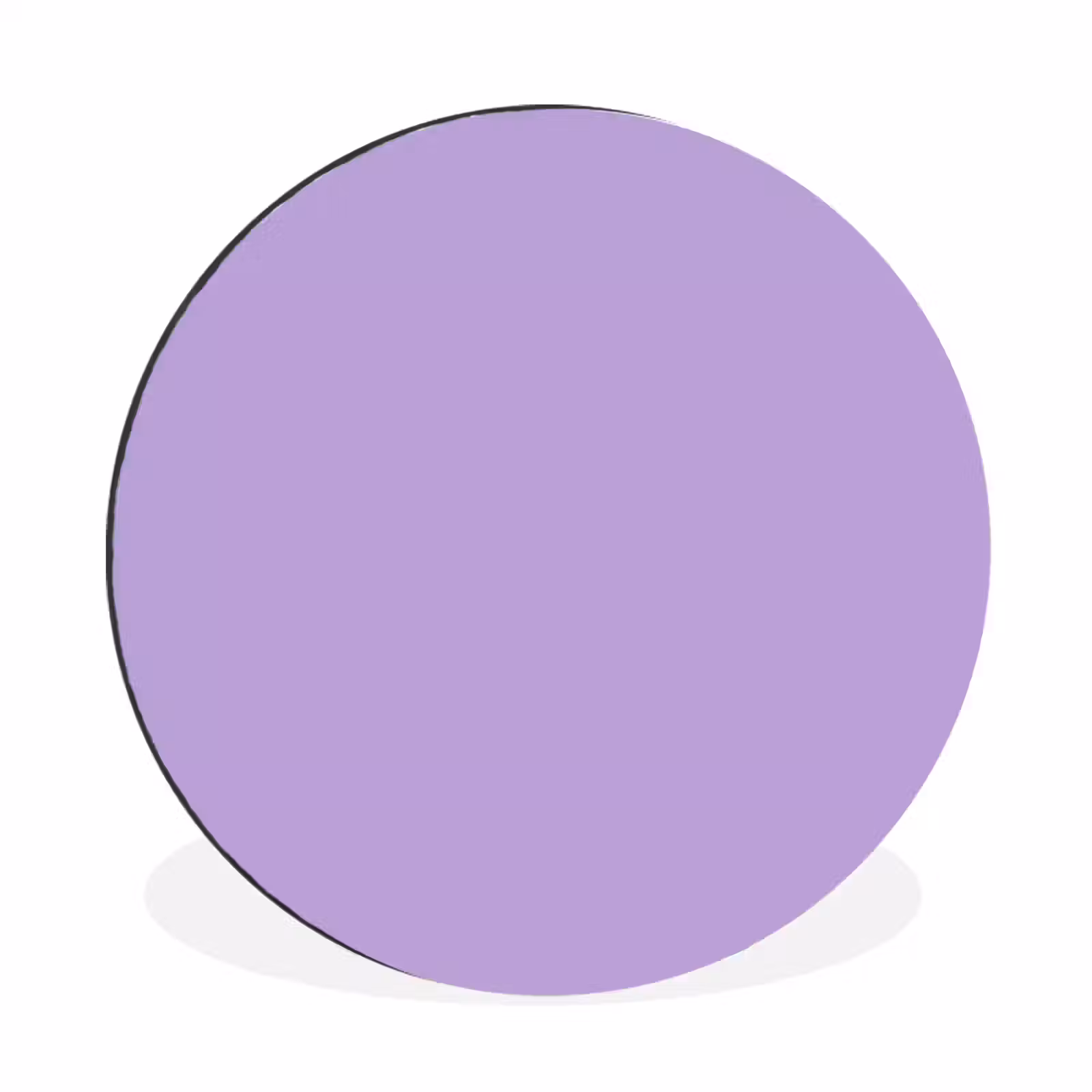 Wandcirkel - Aluminium - Soft - Lavender - Paars — 1