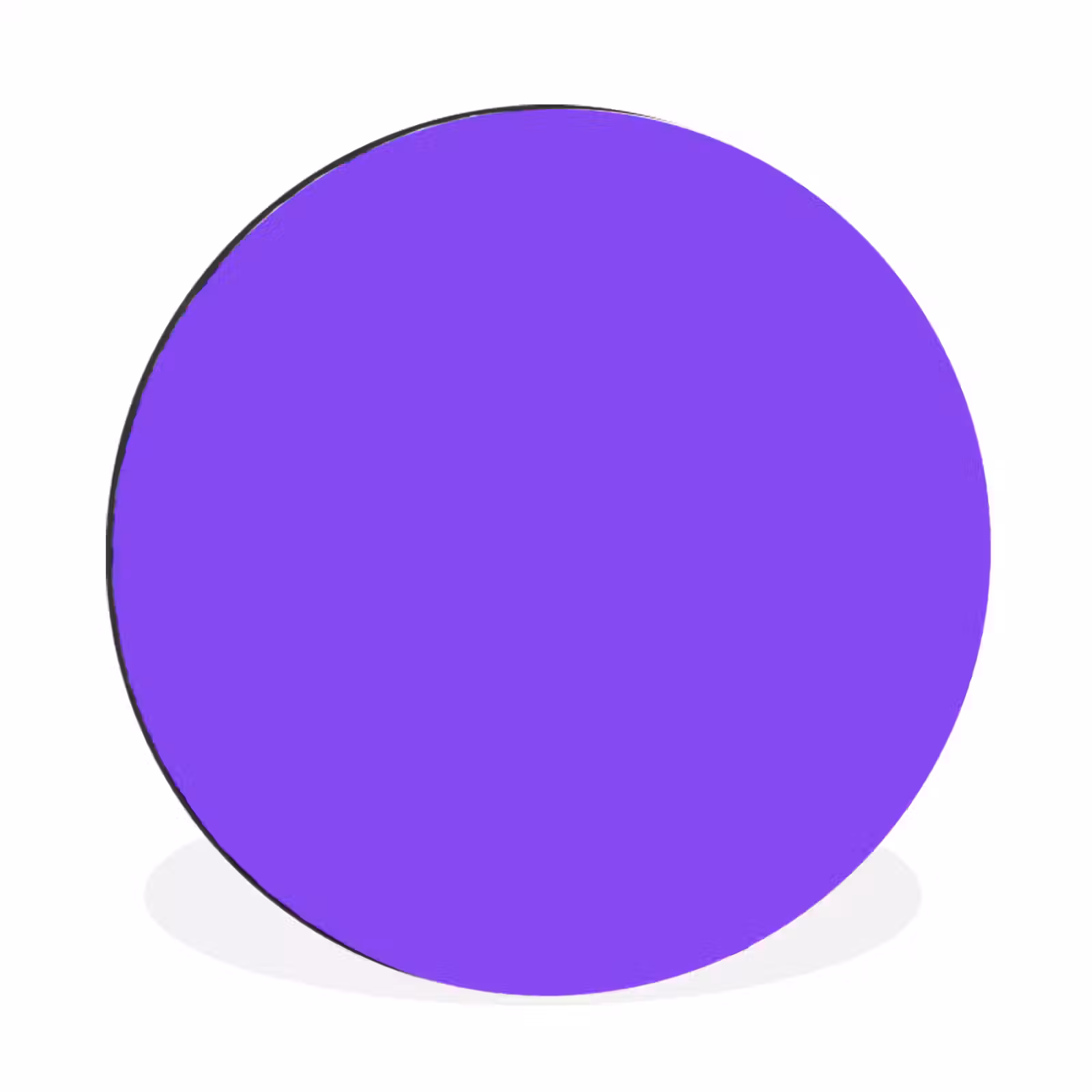 Wandcirkel - Aluminium - Vivid - Violet - Paars — 1