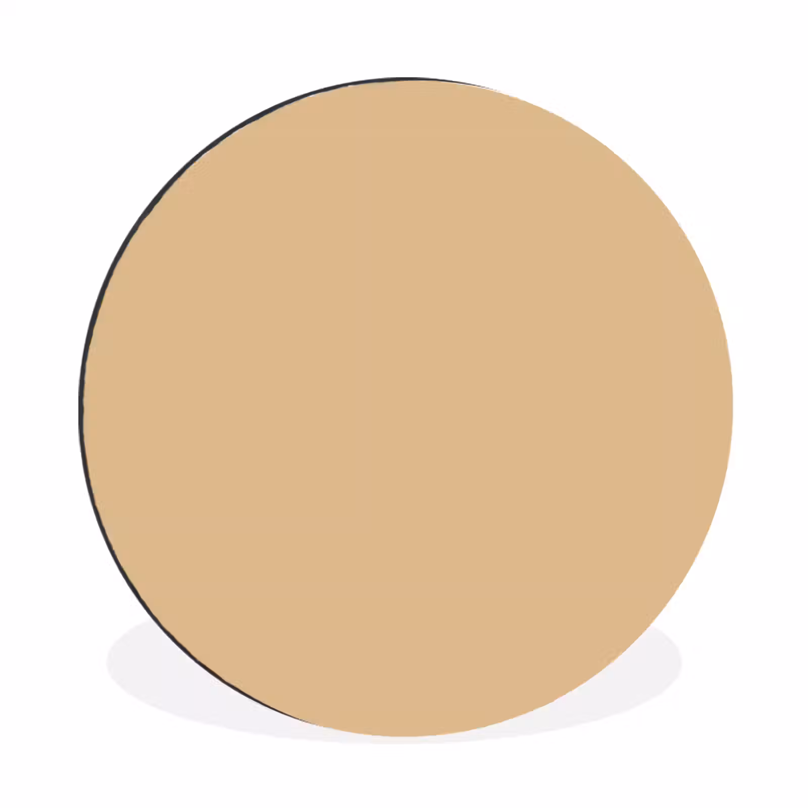 Wandcirkel - Aluminium - Warm - Sand - Nude — 1