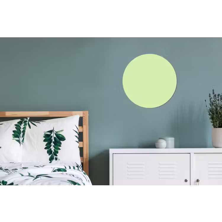 Wandcirkel - Aluminium - Light - Lime - Groen — 4