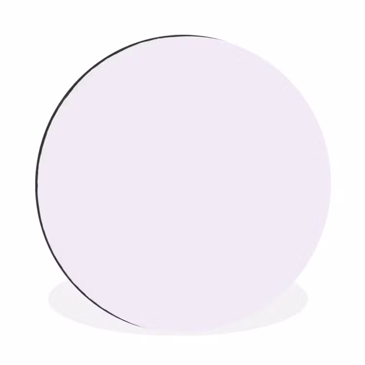 Wandcirkel - Aluminium - Lilac - Luxe - Paars — 1