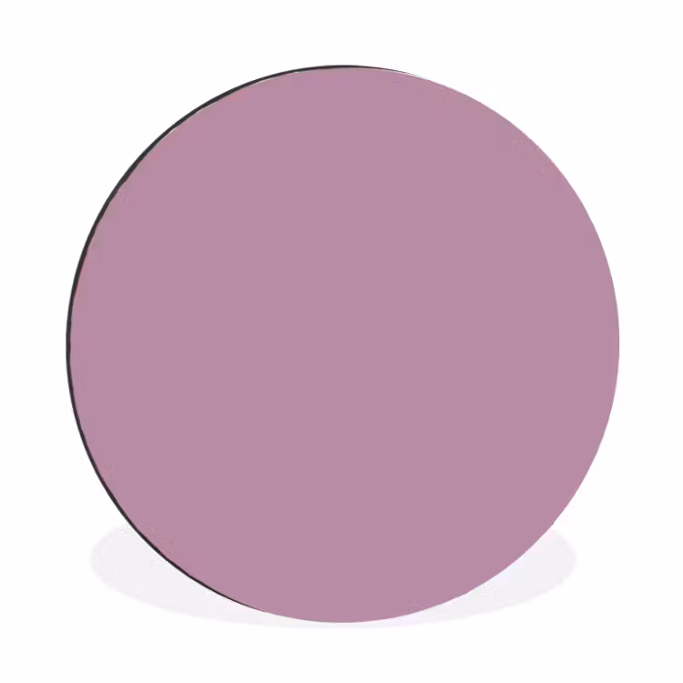 Wandcirkel - Aluminium - Lilac - Paars - Mauve — 1