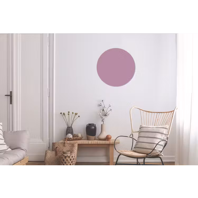 Wandcirkel - Aluminium - Lilac - Paars - Mauve — 2