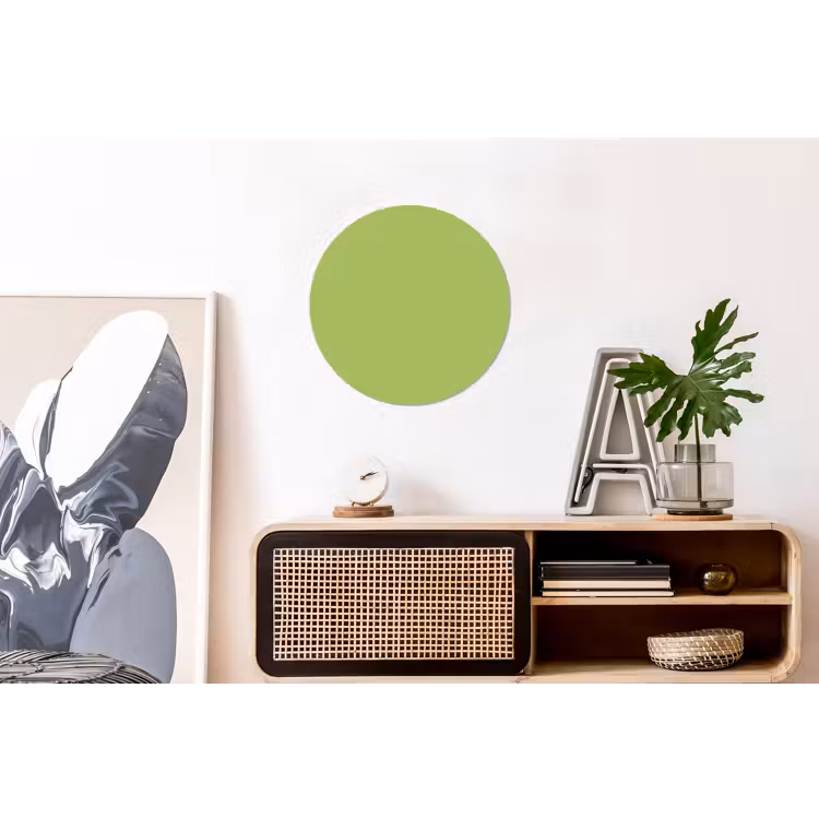 Wandcirkel - Aluminium - Lime - Glow - Groen — 3