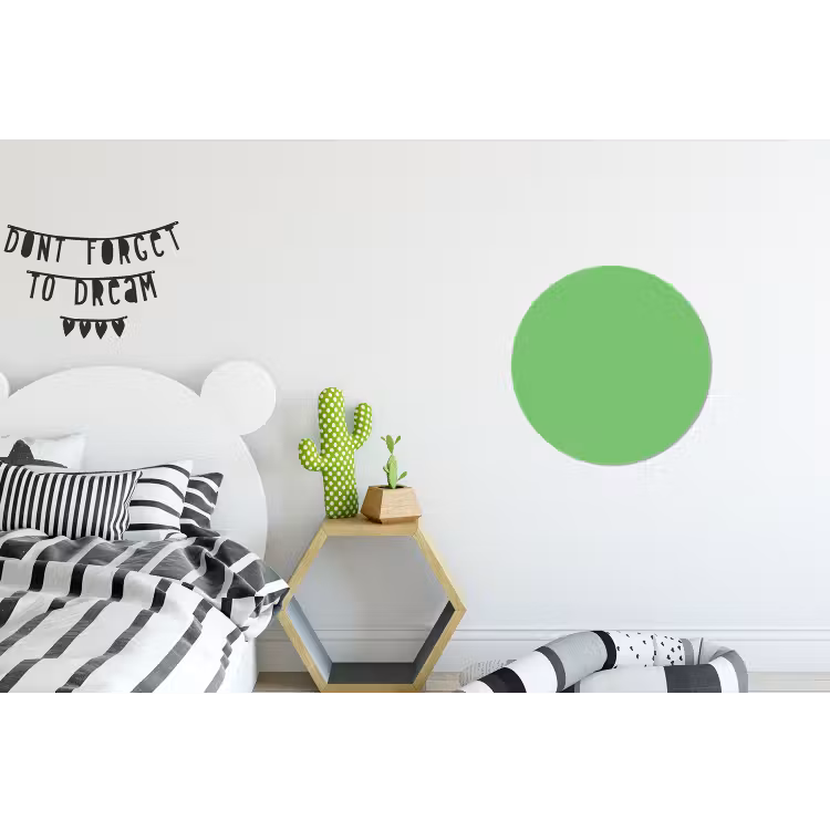 Wandcirkel - Aluminium - Meadow - Green - Groen — 5