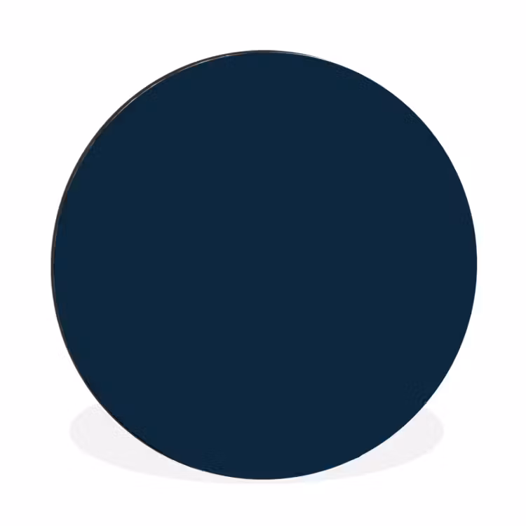 Wandcirkel - Aluminium - Midnight - Blue - Blauw — 1