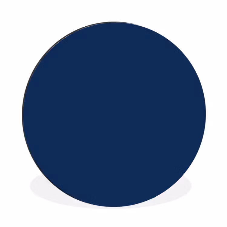 Wandcirkel - Aluminium - Midnight - Navy - Blauw — 1