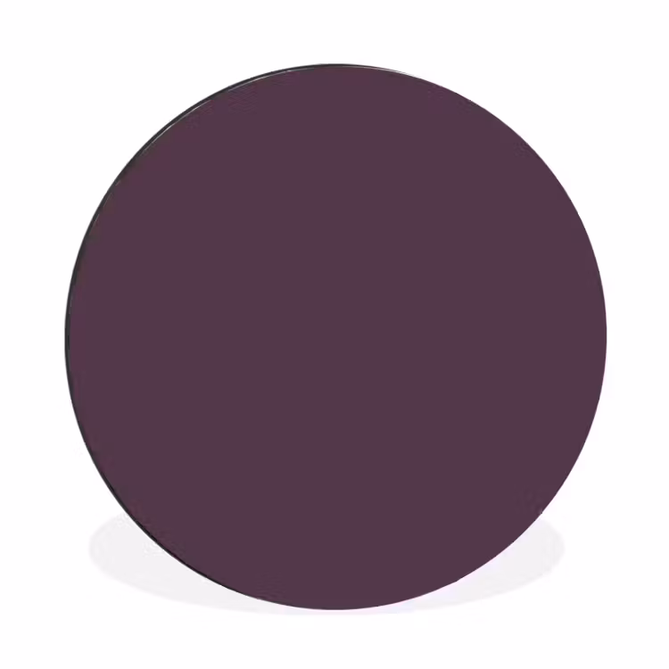 Wandcirkel - Aluminium - Midnight - Plum - Paars — 1