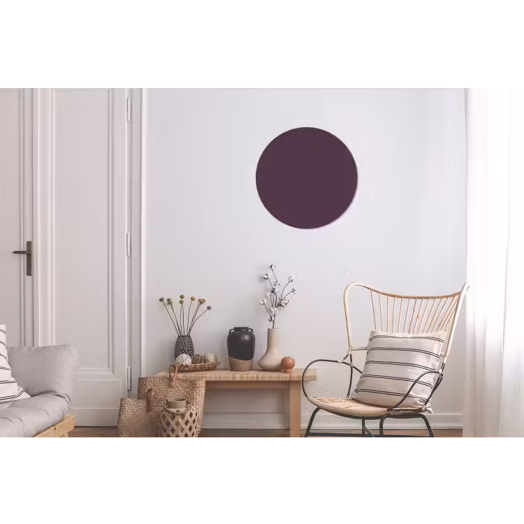 Wandcirkel - Aluminium - Midnight - Plum - Paars — 2
