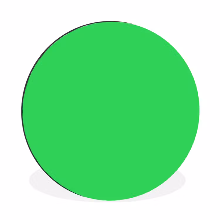 Wandcirkel - Aluminium - Mint - Green - Groen — 1
