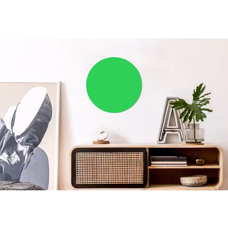 Wandcirkel - Aluminium - Mint - Green - Groen — 3
