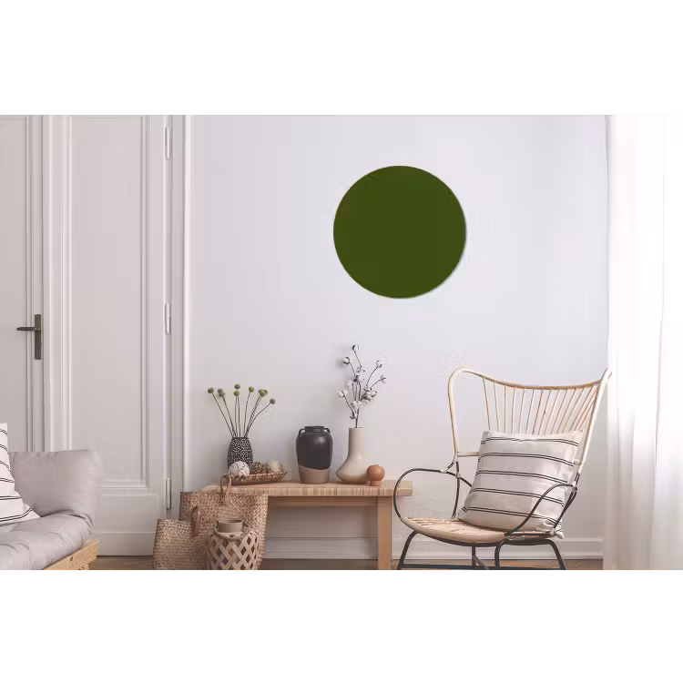 Wandcirkel - Aluminium - Olive - Drab - Groen — 2
