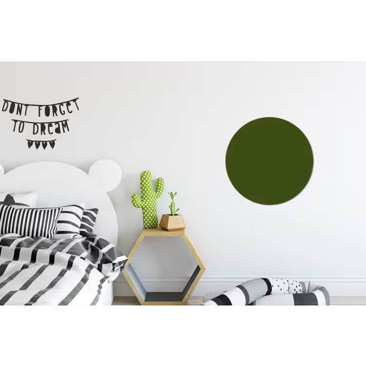 Wandcirkel - Aluminium - Olive - Drab - Groen — 5