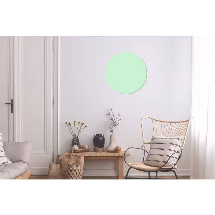 Wandcirkel - Aluminium - Pale - Mint - Groen — 2