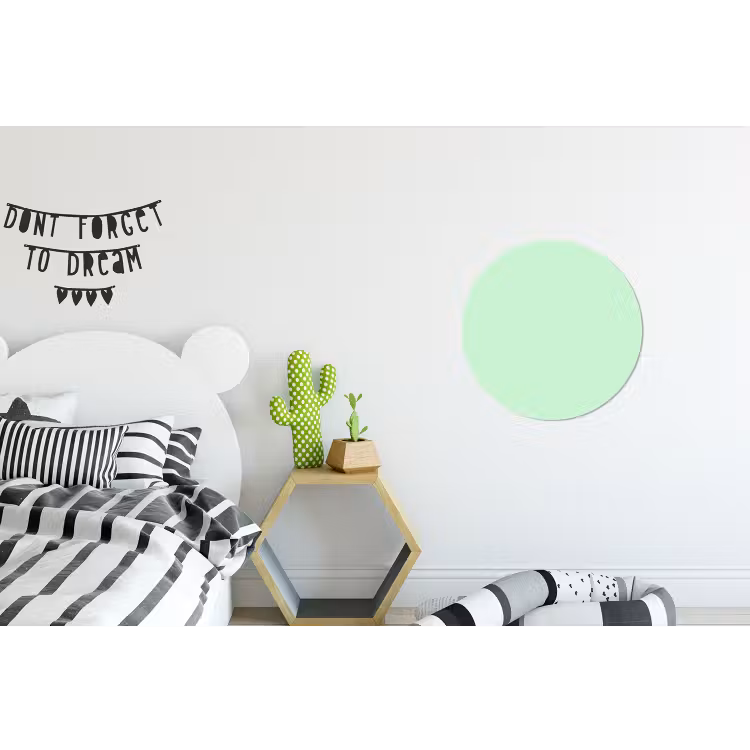 Wandcirkel - Aluminium - Pale - Mint - Groen — 5