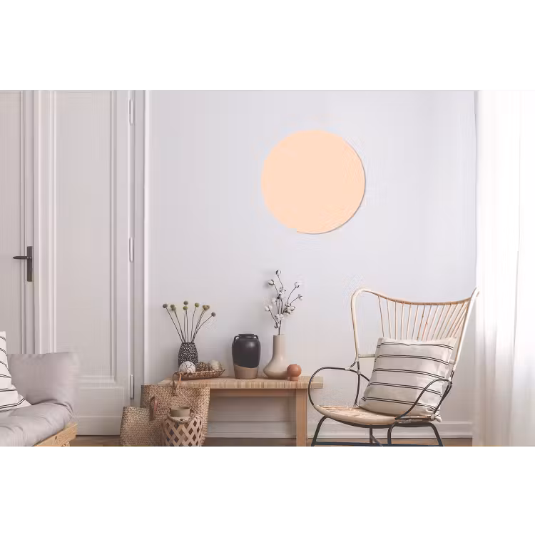 Wandcirkel - Aluminium - Pale - Peach - Nude — 2