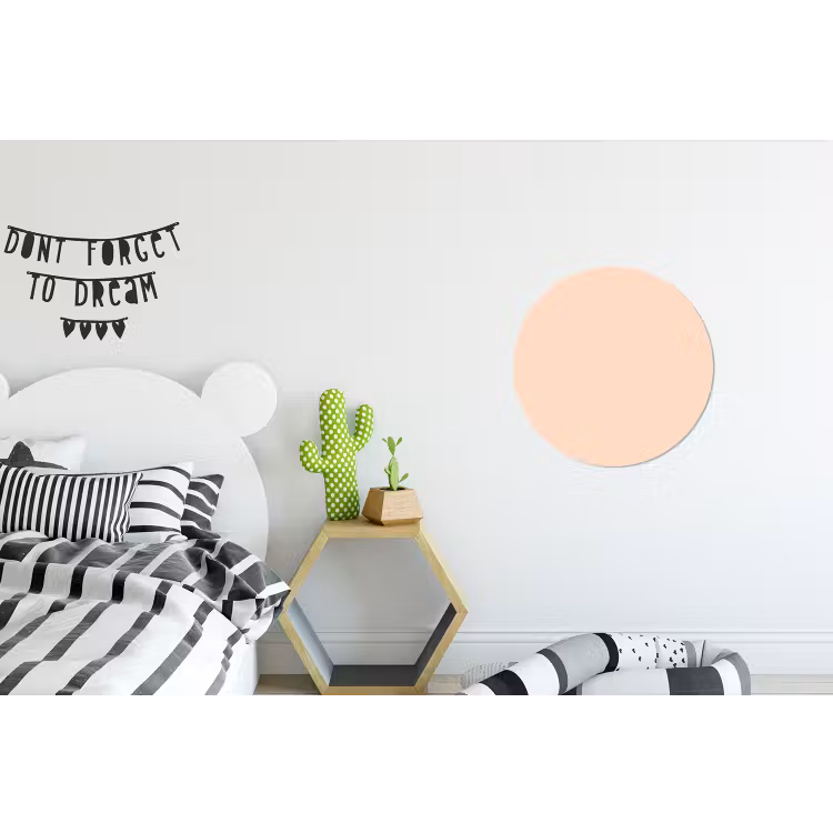 Wandcirkel - Aluminium - Pale - Peach - Nude — 5