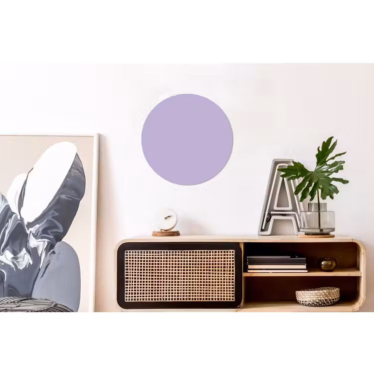 Wandcirkel - Aluminium - Pastel - Lilac - Paars — 3