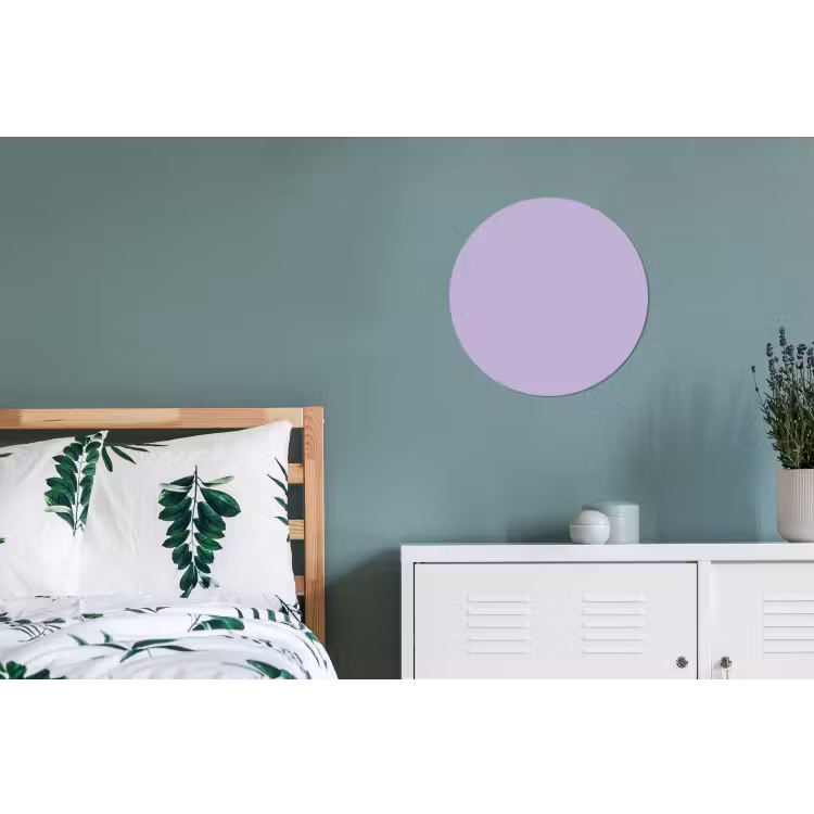 Wandcirkel - Aluminium - Pastel - Lilac - Paars — 4