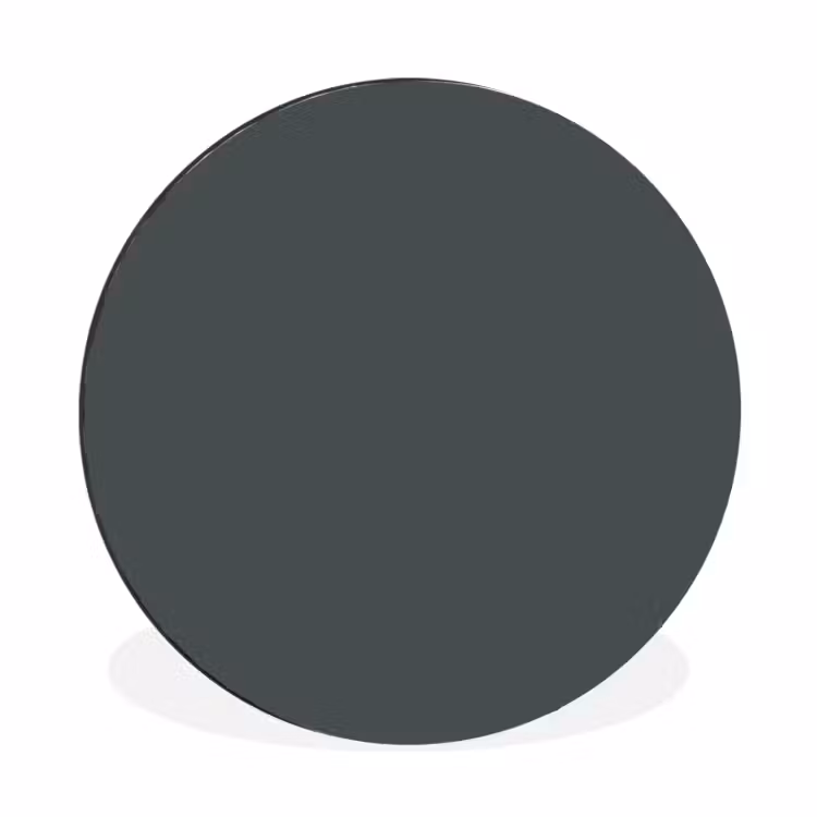 Wandcirkel - Aluminium - Slate - Millstone - Grijs — 1