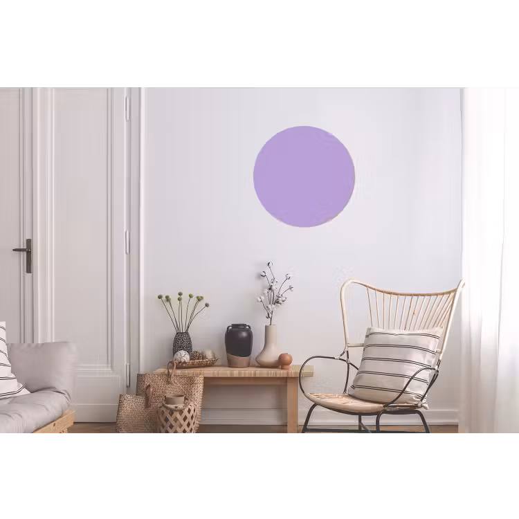 Wandcirkel - Aluminium - Soft - Lavender - Paars — 2