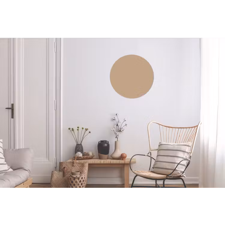 Wandcirkel - Aluminium - Soft - Taupe - Bruin — 2