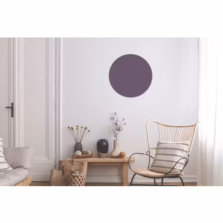 Wandcirkel - Aluminium - Velvet - Aubergine - Paars — 2