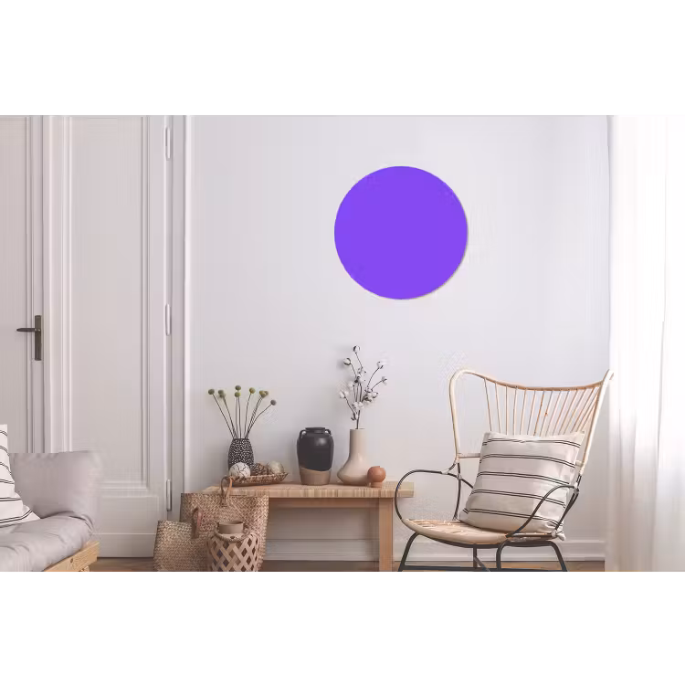 Wandcirkel - Aluminium - Vivid - Violet - Paars — 2