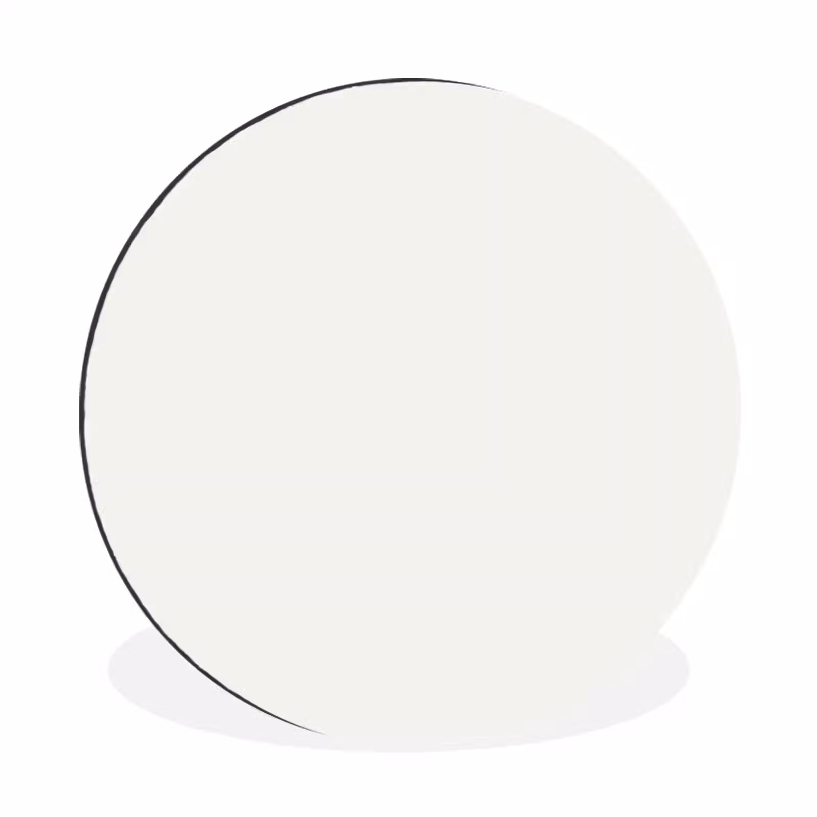 Wandcirkel - Aluminium - Pure - Alabaster - Wit — 1