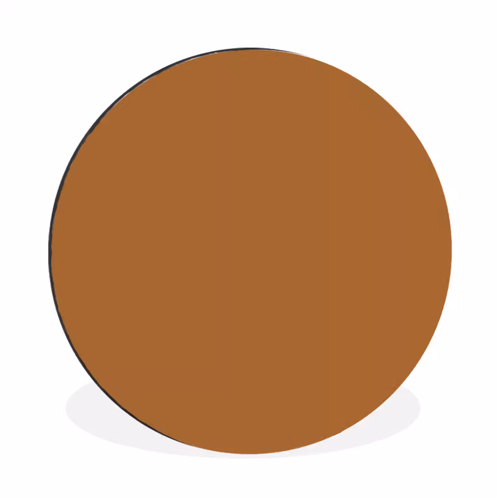 Wandcirkel - Aluminium - Spiced - Cinnamon - Bruin — 1