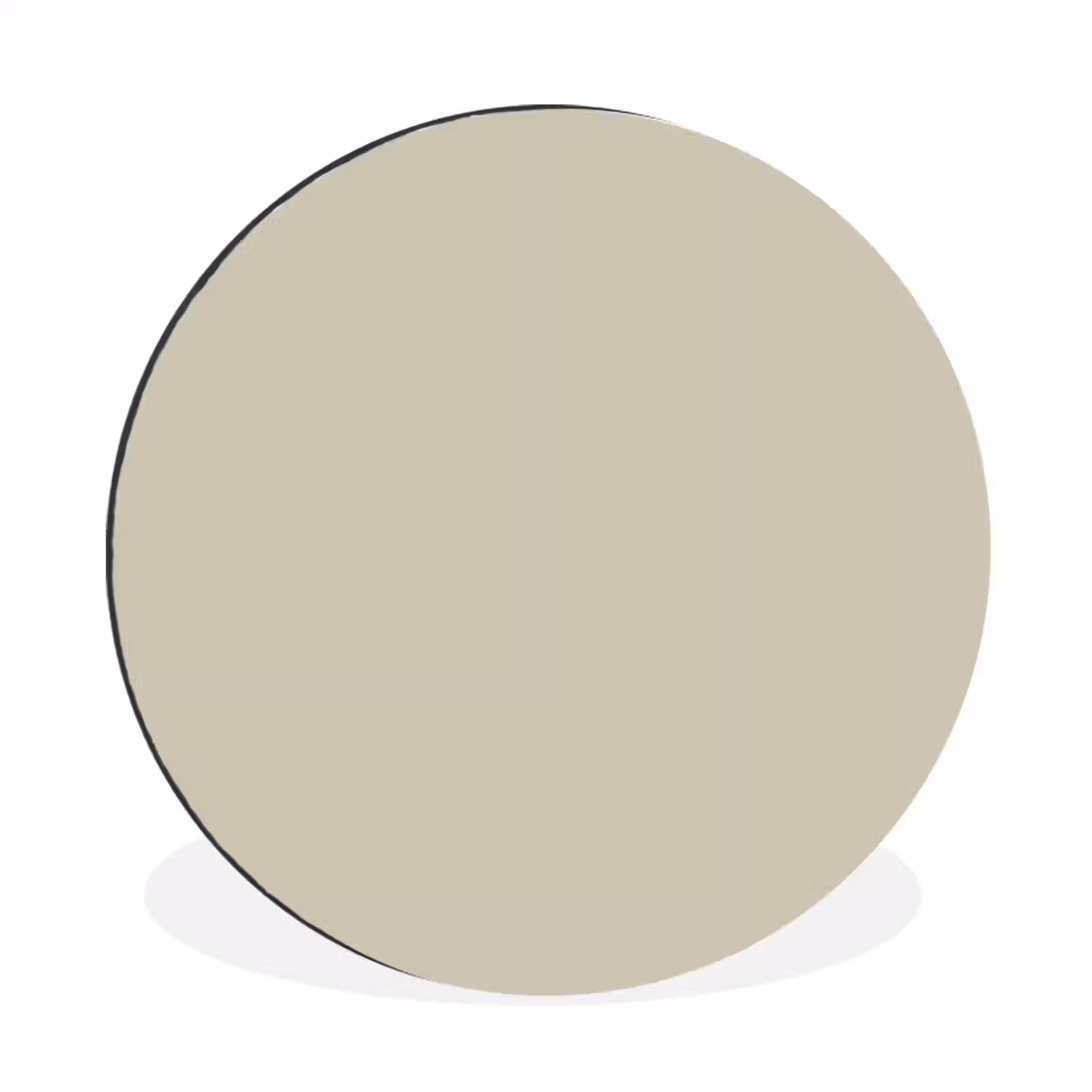 Wandcirkel - Aluminium - Urban - Pebble - Grijs — 1