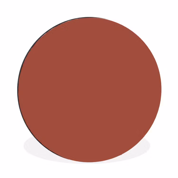 Wandcirkel - Aluminium - Rustic - Terracotta - Oranje — 1