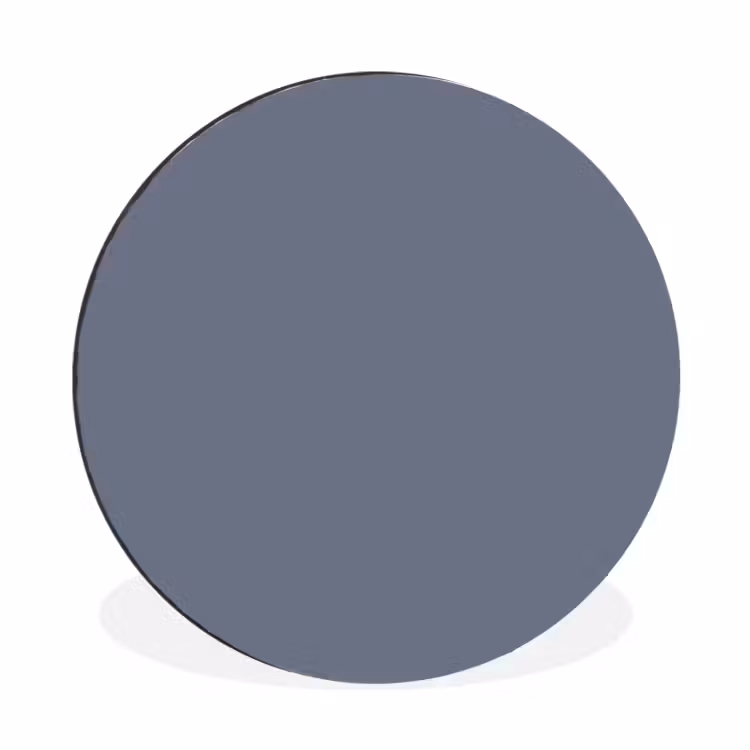 Wandcirkel - Aluminium - Slate - Whisper - Blauw — 1