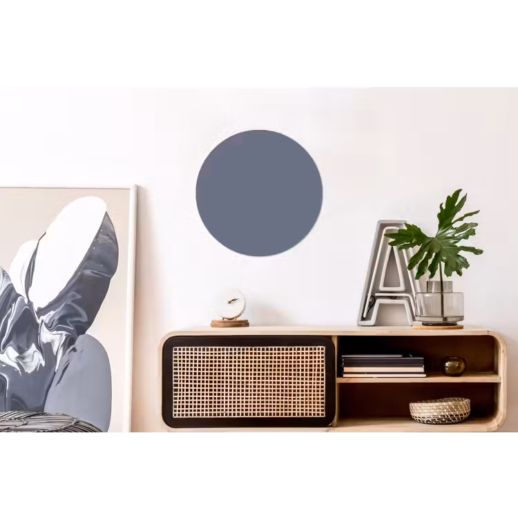 Wandcirkel - Aluminium - Slate - Whisper - Blauw — 3