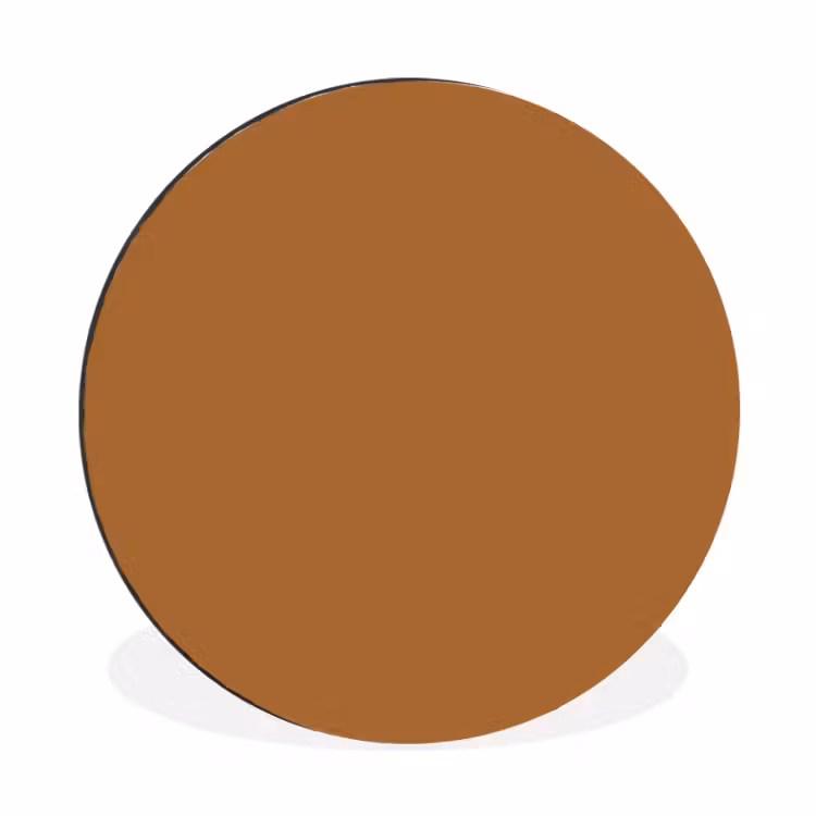 Wandcirkel - Aluminium - Spiced - Cinnamon - Bruin — 1