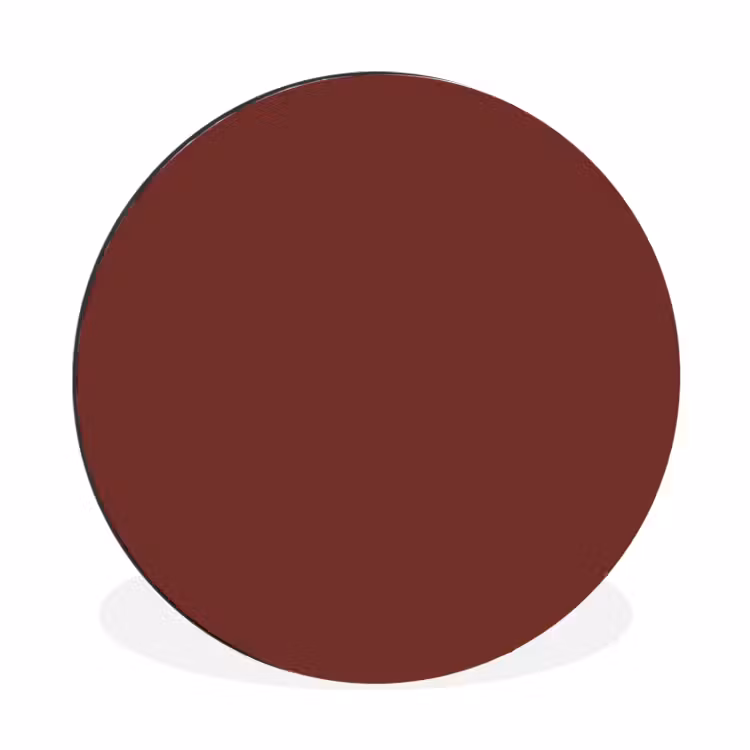 Wandcirkel - Aluminium - Valentine - Velvet - Rood — 1
