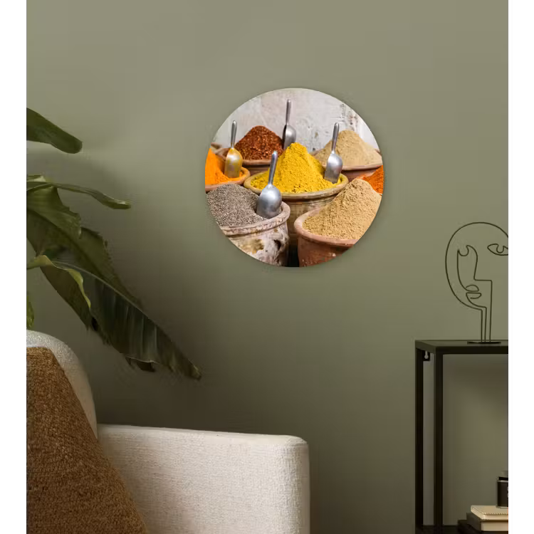 Wandcirkel - Glas - Kruiden - Potten - Oosters — 3