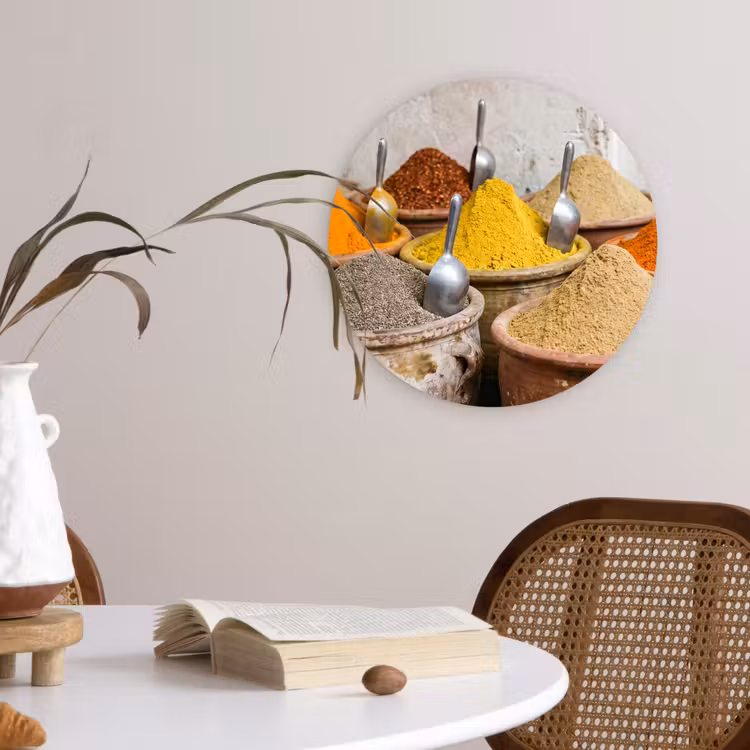 Wandcirkel - Glas - Kruiden - Potten - Oosters — 4