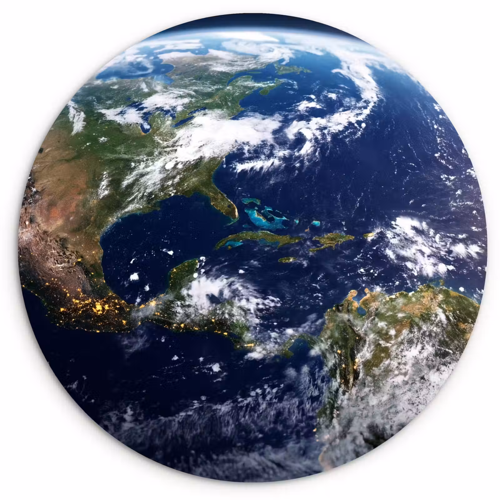 Wandcirkel - Glas - Planeet - Ruimte - Kosmos — 1
