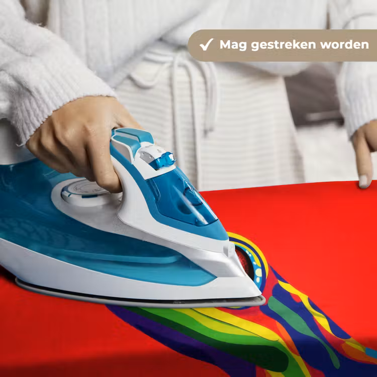 Wandkleed - Kikker - Kleurrijk - Strepen - Ogen — 6